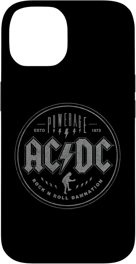 AC/DC Rock Music Band Rock N Roll Damnation Custodia per iPhone 14