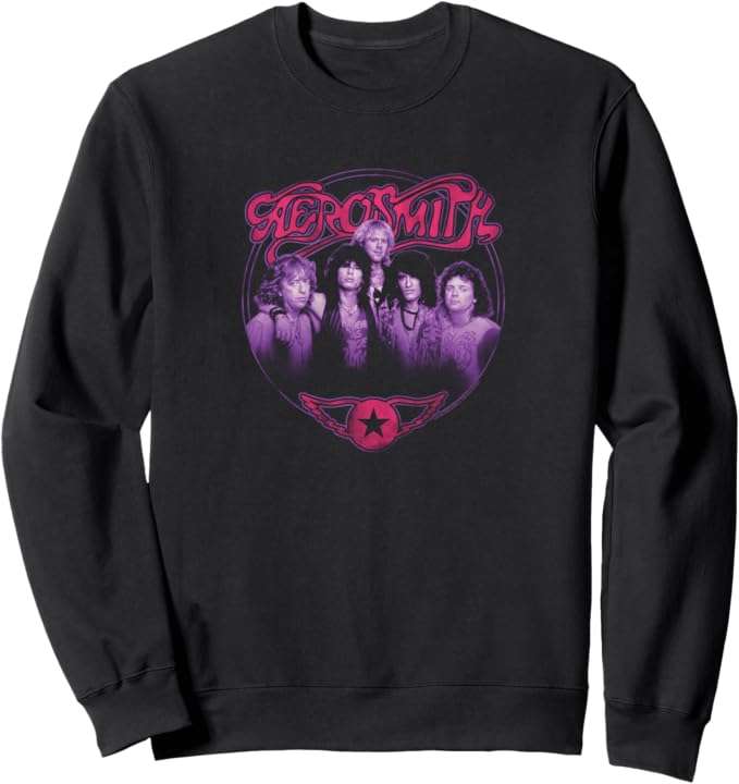 Aerosmith Ricorda Felpa