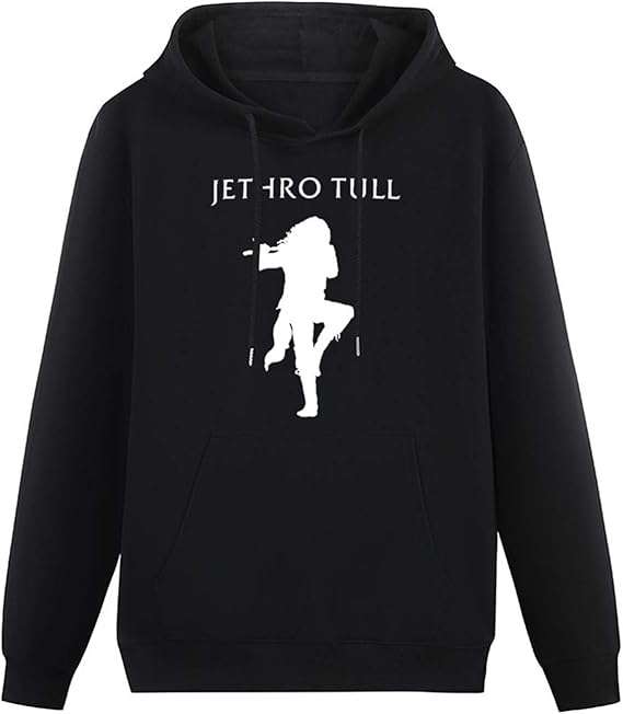 Jethro Tull Logo New Rock Hoodies Long Sleeve Pullover Loose Hoody Mens Sweatershirt