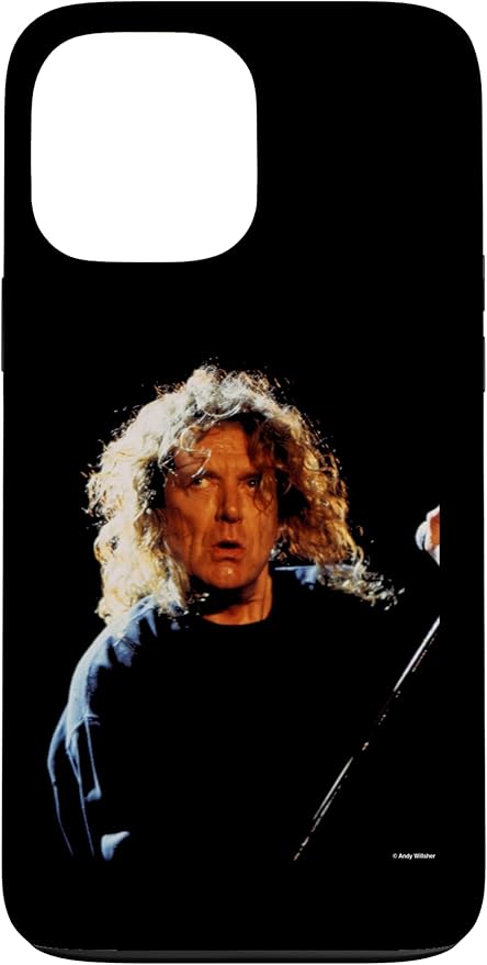 Led Zeppelin Robert Plant dal vivo di Andy Willsher Custodia per iPhone 13 Pro Max