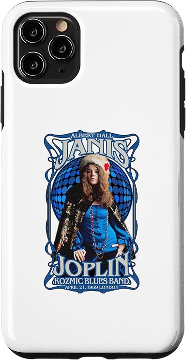 Custodia per iPhone 11 Pro Max Janis Joplin Albert Hall 1969