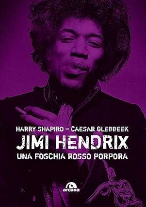 Jimi Hendrix Una foschia rosso porpora