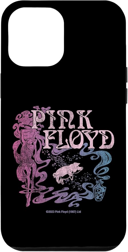 Custodia per iPhone 15 Pro Max Pink Floyd Nouveau Animali