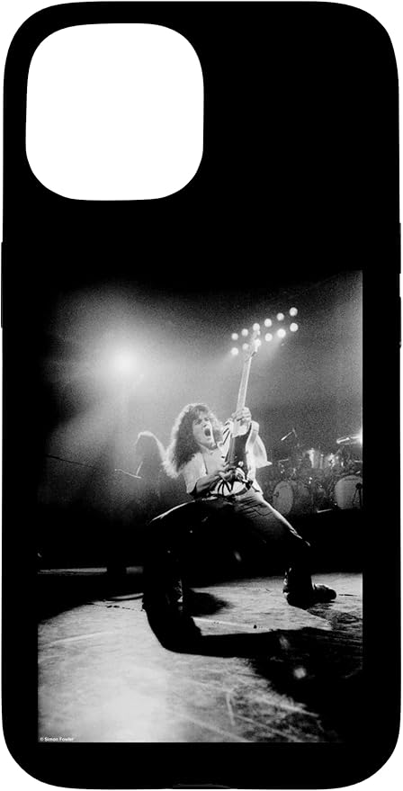 Eddie Van Halen sul teatro Rainbow Theatre di Simon Fowler Custodia per iPhone