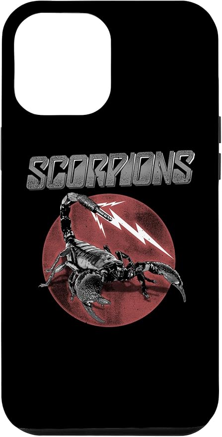 Custodia per iPhone 12 Pro Max Spina Jack ufficiale Scorpions 7 nero