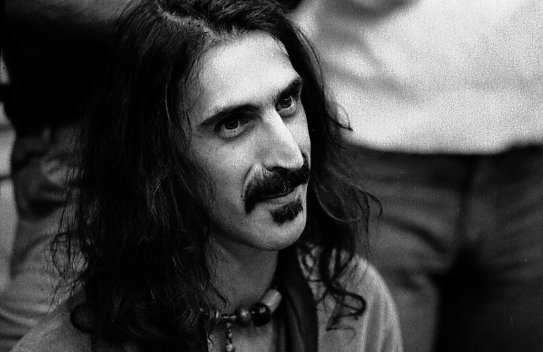 Frank Zappa The famous mustache and goatee