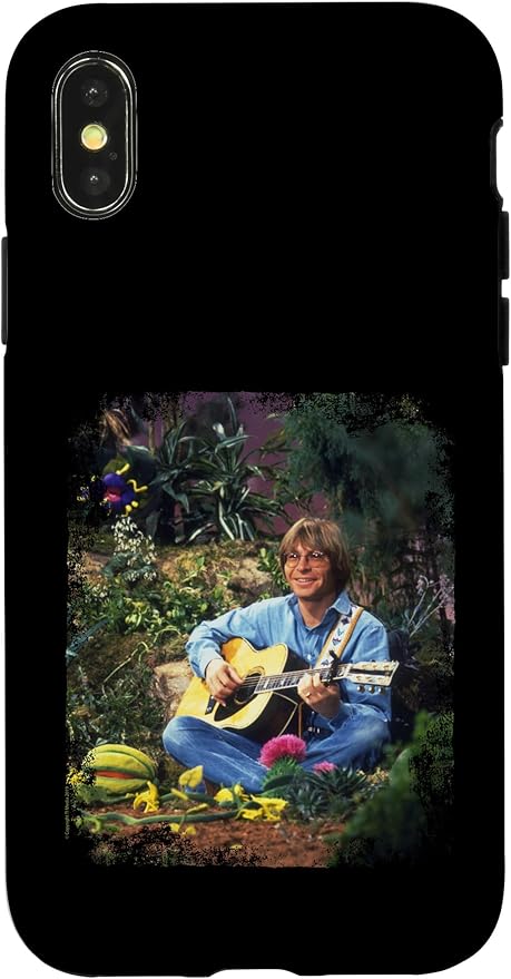 Custodia per iPhone X/XS TV Times John Denver Perfomring nello show dei Muppet