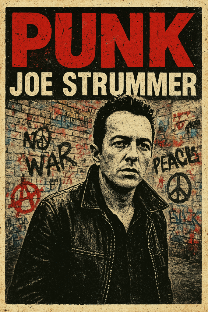 Joe Strummer e graffiti londinesi